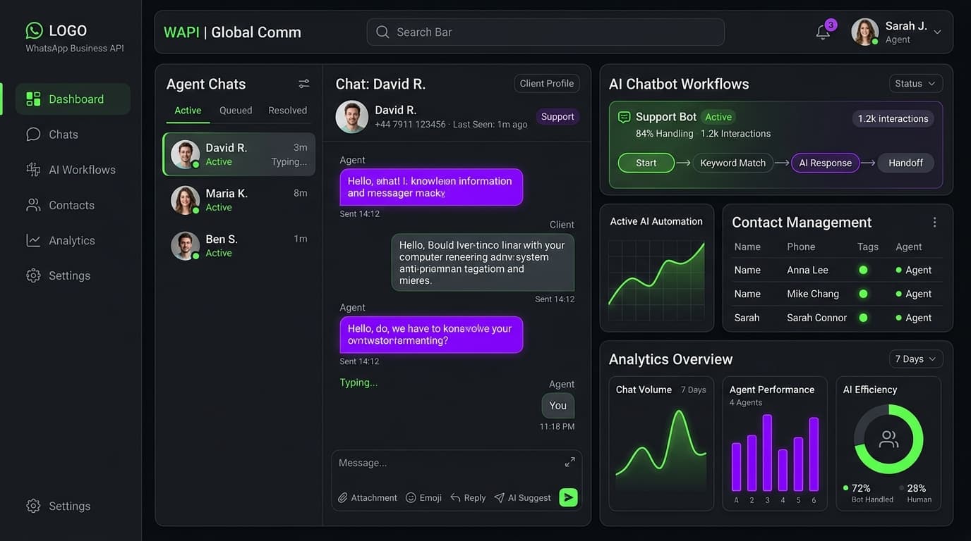 RuangWhatsApp API Dashboard